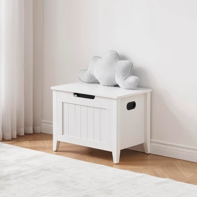 Storage Chest, Storage Trunk With Safety Hinge, Storage Bench, Wooden Storage Organizer 9 Storage Chest, Storage Trunk With Safety Hinge, Storage Bench, Wooden Storage Organizer - Image 7