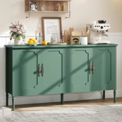 Large Sideboard Cabinet, 59" Modern Credenza Buffet Table Coffee Bar Wine Bar, Storage Cabinet With Adjustable Shelves 21 Large Sideboard Cabinet, 59" Modern Credenza Buffet Table Coffee Bar Wine Bar, Storage Cabinet With Adjustable Shelves -House Beautiful GUEST 079e411f 8d0f 44ee ba4c 675cfcd84b3e