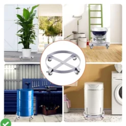 55 Gallon Drum Dolly 1,000 Pound Capacity Barrel Dolly W/Steel Frame 4 Swivel Casters Wheel 2 Pack/4 Pack -House Beautiful GUEST 0c08e760 0a72 4db1 a06e 9af7f6439a99