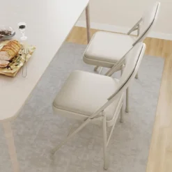 4 Pack Folding Chairs With Padded Cushions, Padded Foldable Chair Hold Up To 350 Pounds, Portable Black Folding Chair -House Beautiful GUEST 1134674a a6eb 41a7 85d1 269f51874838