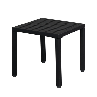 Classic Adirondack Square Side Table - Durable HDPE Composite Outdoor End Table Easy Maintenance & Weather Resistant 4 Classic Adirondack Square Side Table - Durable HDPE Composite Outdoor End Table Easy Maintenance & Weather Resistant - Image 2