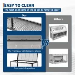 38" Metal Large Rat Cage Stackable With Top Access,Ventilated Pet Mouse Cages With Front Door,Portable Hamster House For Rats, Guinea Pigs 14 38" Metal Large Rat Cage Stackable With Top Access,Ventilated Pet Mouse Cages With Front Door,Portable Hamster House For Rats, Guinea Pigs -House Beautiful GUEST 14122bf5 878b 46dc b3d1 3253bde17306