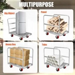 Heavy Duty Steel Panel Cart Dolly – 2000 Lbs Capacity Drywall Dolly & Lumber Truck Cart With 3 Side Handrails, 36" L X 24" W X 33" H 12 Heavy Duty Steel Panel Cart Dolly – 2000 Lbs Capacity Drywall Dolly & Lumber Truck Cart With 3 Side Handrails, 36" L X 24" W X 33" H -House Beautiful GUEST 1810b544 0392 4e09 8388 60029af73911