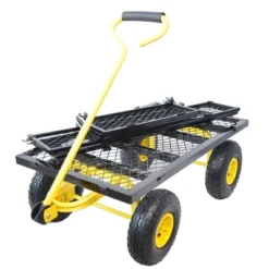 Heavy Duty Garden Cart, Utility Metal Wagon With Removable Mesh Sides And 180° Rotating Handle 17 Heavy Duty Garden Cart, Utility Metal Wagon With Removable Mesh Sides And 180° Rotating Handle -House Beautiful GUEST 1a458471 0674 40ed 9d22 f28dcaa8b66e