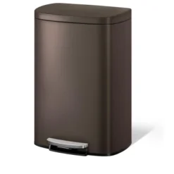 13 Gallon / 50 Liter Metal Kitchen Trash Can With Lid, Large Rustproof Garbage Can For Kitchen 23 13 Gallon / 50 Liter Metal Kitchen Trash Can With Lid, Large Rustproof Garbage Can For Kitchen -House Beautiful GUEST 1c077c5a ba96 4b25 b1f7 48841ede6484