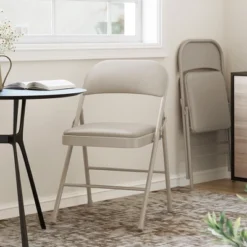 2 Pack Folding Chairs With Padded Cushions, Padded Foldable Chair Hold Up To 350 Pounds, Portable Black Folding Chair 18 2 Pack Folding Chairs With Padded Cushions, Padded Foldable Chair Hold Up To 350 Pounds, Portable Black Folding Chair -House Beautiful GUEST 1c39fdc3 45d6 46ce 8dbc d615fa45d76a 1