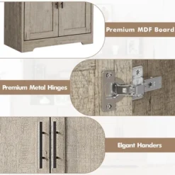 70 Inch Tall Kitchen Pantry Cabinet, Freestanding Storage Cabinet With 4 Doors And Adjustable Shelves, Utility Hutch Cupboard 12 70 Inch Tall Kitchen Pantry Cabinet, Freestanding Storage Cabinet With 4 Doors And Adjustable Shelves, Utility Hutch Cupboard -House Beautiful GUEST 1e4f0148 dcc6 4734 8eb2 0fc3aec9a67c