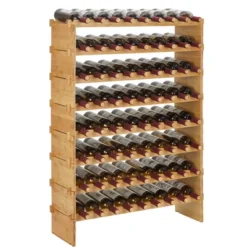 Stackable Wine Rack, Solid Wood Storage, Freestanding Floor & Countertop 21 Stackable Wine Rack, Solid Wood Storage, Freestanding Floor & Countertop -House Beautiful GUEST 1f38b075 aaff 4e0e 9c4e 8c2d8998e19a