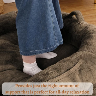 Human Sized Dog Bed For People Adults, Foldable Dog Bed For Humans, 71"x43"x10" Giant Dog Bed With Removable Cover, 7 Human Sized Dog Bed For People Adults, Foldable Dog Bed For Humans, 71"x43"x10" Giant Dog Bed With Removable Cover, - Image 5