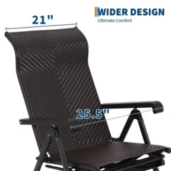 Adjustable Reclining Lounge Chair With Footrest, Folding Patio Chair For Poolside, Garden, Backyard, Outdoor Relax 14 Adjustable Reclining Lounge Chair With Footrest, Folding Patio Chair For Poolside, Garden, Backyard, Outdoor Relax -House Beautiful GUEST 2115e4df b321 4f38 b98d 198b7914982e