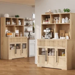 60'' Kitchen Pantry Cabinet, Tall Kitchen Cabinet Pantry Cabinet With Glass Doors, Kitchen Cabinet 14 60'' Kitchen Pantry Cabinet, Tall Kitchen Cabinet Pantry Cabinet With Glass Doors, Kitchen Cabinet -House Beautiful GUEST 2308f611 4c2d 408f aeb1 149ca643fda0 1