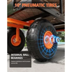 500lbs Steel Garden Cart Heavy Duty Mesh Steel Utility Outdoor Wagon With Removable Sides 180° Rotating Handle 10 Inch Tires,Black 14 500lbs Steel Garden Cart Heavy Duty Mesh Steel Utility Outdoor Wagon With Removable Sides 180° Rotating Handle 10 Inch Tires,Black -House Beautiful GUEST 24c9c74c 4d72 49b6 87ca 8bc222241f7c