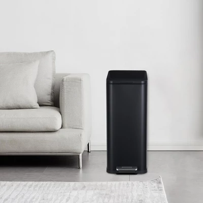 13 Gallon/50 L Kitchen Trash Can, Fingerprint-Proof Stainless Steel Garbage Bin 7 13 Gallon/50 L Kitchen Trash Can, Fingerprint-Proof Stainless Steel Garbage Bin - Image 5