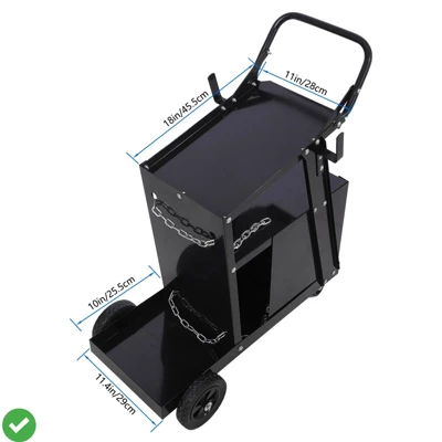 Welding Cart Convenient Welding Cart For TIG MIG Welder & Plasma Cutter W/Wheels+ 4 Drawers 3 Welding Cart Convenient Welding Cart For TIG MIG Welder & Plasma Cutter W/Wheels+ 4 Drawers