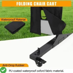 Folding Chair Rack 84 Chair Capacity Black Modern Style Heavy Duty Metal Adjustable Height Locking Wheels Cover Included 12 Folding Chair Rack 84 Chair Capacity Black Modern Style Heavy Duty Metal Adjustable Height Locking Wheels Cover Included -House Beautiful GUEST 28fc9127 aeed 4d88 aa87 b8f3a1469128