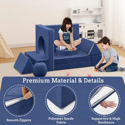 Corduroy Giant Bean Bag Chair Bed, Convertible 2-in-1 Floor Sofa Couch Bed With Washable Cover, Large Beanbag For Adults/Kids, Dark Grey 5 Corduroy Giant Bean Bag Chair Bed, Convertible 2-in-1 Floor Sofa Couch Bed With Washable Cover, Large Beanbag For Adults/Kids, Dark Grey - Image 3