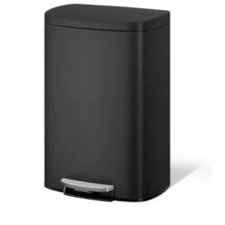 13 Gallon / 50 Liter Metal Kitchen Trash Can With Lid, Large Rustproof Garbage Can For Kitchen 22 13 Gallon / 50 Liter Metal Kitchen Trash Can With Lid, Large Rustproof Garbage Can For Kitchen -House Beautiful GUEST 298a51a0 1ead 45dd 9199 456c61c6366d