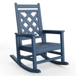 Oversized Rocking Chair Outdoor,HDPE Adirondack Rocking Chair With Wood Texture - 380Lbs & Weather Resistant For Deck, Patio 19 Oversized Rocking Chair Outdoor,HDPE Adirondack Rocking Chair With Wood Texture - 380Lbs & Weather Resistant For Deck, Patio -House Beautiful GUEST 29cd1c4f 86fe 4ef8 9c6e f832b7b6ce71