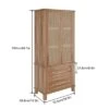 Kitchen Pantry Storage Cabinet, Tall Cupboard Cabinet With Rattan Doors And 2 Drawers Adjustable Shelves Utility 1 Kitchen Pantry Storage Cabinet, Tall Cupboard Cabinet With Rattan Doors And 2 Drawers Adjustable Shelves Utility -House Beautiful GUEST 2a11e070 326e 4cb5 8d8f 69368a199079