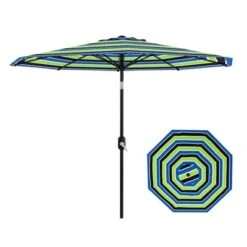 Jojoka 9ft Patio Umbrella,Table Umbrella Outdoor Patio With Crank Lift & Push Button Tilt,8 Sturdy Ribs For Yard 19 Jojoka 9ft Patio Umbrella,Table Umbrella Outdoor Patio With Crank Lift & Push Button Tilt,8 Sturdy Ribs For Yard -House Beautiful GUEST 2a6e0f84 852b 4b5e 8401 18c97e9ee381