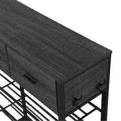 Shoe Rack, 4 Tier Shoe Storage Organizer With 2 Drawers, Metal Shoe Shelf Shoe Stand Shoes Storage Rack One Set Hallway Show Rack With Storage -House Beautiful GUEST 2a7ab6f7 1cf0 41e7 bfea 7f10eba96d80