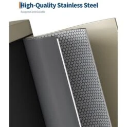 Metal Step Trash Can, Slim Bathroom Garbage Bin With Soft Close Lid & Inner Bucket, Leak-Proof Small Trash Can For Bathroom, Bedroom, Office 15 Metal Step Trash Can, Slim Bathroom Garbage Bin With Soft Close Lid & Inner Bucket, Leak-Proof Small Trash Can For Bathroom, Bedroom, Office -House Beautiful GUEST 2c1c796f 8113 43d6 96e6 93090fcea5aa