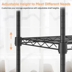 Heavy Duty 5-Shelf Metal Shelving Unit, Industrial Strength Metal Shelving, Adjustable Garage Shelving For Warehouses 13 Heavy Duty 5-Shelf Metal Shelving Unit, Industrial Strength Metal Shelving, Adjustable Garage Shelving For Warehouses -House Beautiful GUEST 2e519054 fe63 4ce7 b6f3 ca6af9720194