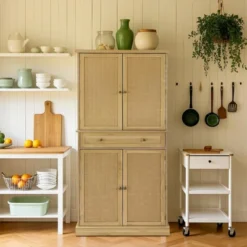 72" Kitchen Pantry Cabinet, Wood Color Kitchen Storage Cabinets With Adjustable Shelves And Doors, Versatile Storage 12 72" Kitchen Pantry Cabinet, Wood Color Kitchen Storage Cabinets With Adjustable Shelves And Doors, Versatile Storage -House Beautiful GUEST 30bb9712 4493 4b10 b772 4e94c4081a17