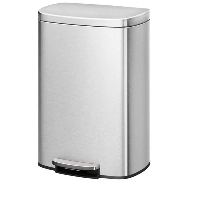 13 Gallon / 50 Liter Metal Kitchen Trash Can With Lid, Large Rustproof Garbage Can For Kitchen 13 13 Gallon / 50 Liter Metal Kitchen Trash Can With Lid, Large Rustproof Garbage Can For Kitchen - Image 11