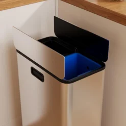 56L Dual Step-On Kitchen Trash Can With Butterfly Lid, 2 * 7.4Gal/28L Step Trash Can 17 56L Dual Step-On Kitchen Trash Can With Butterfly Lid, 2 * 7.4Gal/28L Step Trash Can -House Beautiful GUEST 32b57fd1 e7a8 4980 9fd9 7c60ac256298