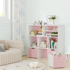 Kids Bookcase Toy Storage Organizer Toy Chest With 3 Movable Drawers & Hidden Wheels Toy Storage Cabinet 12 Kids Bookcase Toy Storage Organizer Toy Chest With 3 Movable Drawers & Hidden Wheels Toy Storage Cabinet -House Beautiful GUEST 3397d343 f8f3 44b1 aa96 e60462b952e3