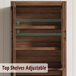 Tall Kitchen Pantry, Pantry Storage Cabinet & Adjustable Shelves, Farmhouse Freestanding Pantry Cupboard & Large Storage Space 14 Tall Kitchen Pantry, Pantry Storage Cabinet & Adjustable Shelves, Farmhouse Freestanding Pantry Cupboard & Large Storage Space -House Beautiful GUEST 347639ad eceb 4733 bc37 392c08b1ce34