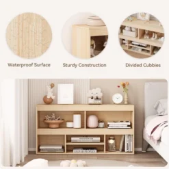 Kids Storage Organizer With Drawer, Toy Storage Shelf, 5 Cubes Storage Organizer, Wooden Storage Cabinet For Playroom 15 Kids Storage Organizer With Drawer, Toy Storage Shelf, 5 Cubes Storage Organizer, Wooden Storage Cabinet For Playroom -House Beautiful GUEST 35394fa6 3cbe 4d67 8572 65adad7fd206