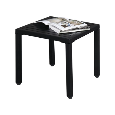 Classic Adirondack Square Side Table - Durable HDPE Composite Outdoor End Table Easy Maintenance & Weather Resistant 7 Classic Adirondack Square Side Table - Durable HDPE Composite Outdoor End Table Easy Maintenance & Weather Resistant - Image 5