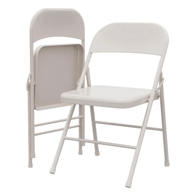 2/4 Pack Folding Chairs With Comfort Sit Board And Durable Steel Frame, Portable Kitchen Chair, 350lb Weight Capacity 8 2/4 Pack Folding Chairs With Comfort Sit Board And Durable Steel Frame, Portable Kitchen Chair, 350lb Weight Capacity - Image 6