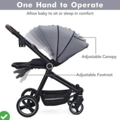 Baby Stroller Lightweight Infant Stroller W/ Storage Basket Convenient One-Hand Fold Travel Stroller W/Adjustable Footrest 13 Baby Stroller Lightweight Infant Stroller W/ Storage Basket Convenient One-Hand Fold Travel Stroller W/Adjustable Footrest -House Beautiful GUEST 398ee498 bb0a 4023 970e 57260fafb788