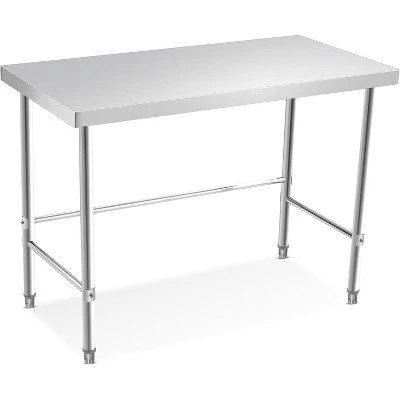 36 X 24 Inch Stainless Steel Work Table Heavy Duty Commercial Kitchen Prep Table Food Grade Metal Worktable For Restaurant 9 36 X 24 Inch Stainless Steel Work Table Heavy Duty Commercial Kitchen Prep Table Food Grade Metal Worktable For Restaurant - Image 7
