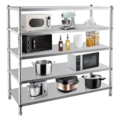 Stainless Steel Shelving Adjustable Shelf Storage Unit Stainless Steel Heavy Duty Shelving 17 Stainless Steel Shelving Adjustable Shelf Storage Unit Stainless Steel Heavy Duty Shelving -House Beautiful GUEST 3c75d4b2 cf28 405d a942 d195db92a070