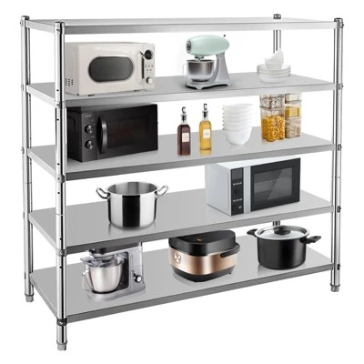 Stainless Steel Shelving Adjustable Shelf Storage Unit Stainless Steel Heavy Duty Shelving 10 Stainless Steel Shelving Adjustable Shelf Storage Unit Stainless Steel Heavy Duty Shelving - Image 8
