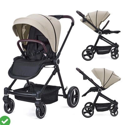 Baby Stroller Lightweight Infant Stroller W/ Storage Basket Convenient One-Hand Fold Travel Stroller W/Adjustable Footrest 11 Baby Stroller Lightweight Infant Stroller W/ Storage Basket Convenient One-Hand Fold Travel Stroller W/Adjustable Footrest - Image 9