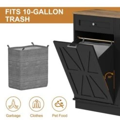 Double Tilt Out Trash Cabinet 20 Gallon,Dual Kitchen Wood Trash Can With Hideaway Drawers,Hidden Pet-Proof Garbage Can Laundry Hamper 12 Double Tilt Out Trash Cabinet 20 Gallon,Dual Kitchen Wood Trash Can With Hideaway Drawers,Hidden Pet-Proof Garbage Can Laundry Hamper -House Beautiful GUEST 3f734bd0 201f 478e 88d3 ffb186755267