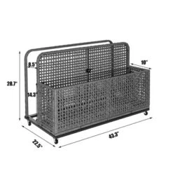 Outdoor Poolside Float Storage Organizer Patio Poolside Float Storage Basket 12 Outdoor Poolside Float Storage Organizer Patio Poolside Float Storage Basket -House Beautiful GUEST 40dd27a2 5dfa 4c35 9150 97e0d499f527