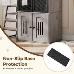 Cat Litter Box Enclosure For 2 Cats And Doors,Double Cat House With Storage Space -House Beautiful GUEST 419665d3 c28e 4438 98ab 3aec55e37f74