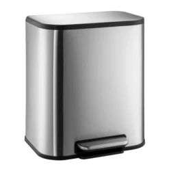 Small Trash Can With Lid, 3.2 Gallon Stainless Steel Garbage Can, Rectangular Step On Waste Bin With Foot Pedal & Inner Bucket 18 Small Trash Can With Lid, 3.2 Gallon Stainless Steel Garbage Can, Rectangular Step On Waste Bin With Foot Pedal & Inner Bucket -House Beautiful GUEST 45852627 6b7e 44a9 8fa4 5d27935e6502