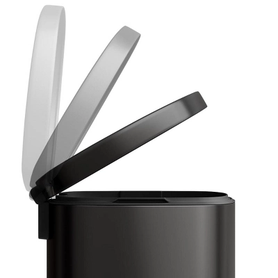 13 Gallon / 50 Liter Metal Kitchen Trash Can With Lid, Large Rustproof Garbage Can For Kitchen 5 13 Gallon / 50 Liter Metal Kitchen Trash Can With Lid, Large Rustproof Garbage Can For Kitchen - Image 3