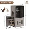 Cat Litter Box Enclosure With Ladder And Doors For 2 Cats,Double Cat House With Storage Space 1 Cat Litter Box Enclosure With Ladder And Doors For 2 Cats,Double Cat House With Storage Space -House Beautiful GUEST 46076ff1 c37a 4cd1 a366 4942c4ab1002