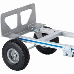 Convertible Hand Truck Dolly, Heavy Duty Folding Utility Cart, Pneumatic Tires For Warehouse, Aluminum 17 Convertible Hand Truck Dolly, Heavy Duty Folding Utility Cart, Pneumatic Tires For Warehouse, Aluminum -House Beautiful GUEST 483d4f97 961b 4b45 9686 06226318fab9
