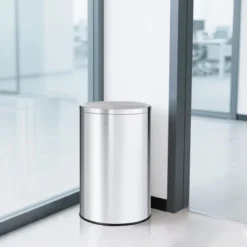 13/18.5 Gallon Stainless Steel Trash Can With Lid, 50/70 Liter Swing Top Garbage Can 15 13/18.5 Gallon Stainless Steel Trash Can With Lid, 50/70 Liter Swing Top Garbage Can -House Beautiful GUEST 4918430e 8585 4dfd ae78 dbc14cf22452