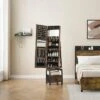 Jojoka 360° Swivel Jewelry Cabinet With Jewelry Storage, Lockable Standing Jewelry Organizer With Rotatable Full-Length Mirror 1 Jojoka 360° Swivel Jewelry Cabinet With Jewelry Storage, Lockable Standing Jewelry Organizer With Rotatable Full-Length Mirror -House Beautiful GUEST 493ddf9c 2546 4834 b7ef becf704077e7