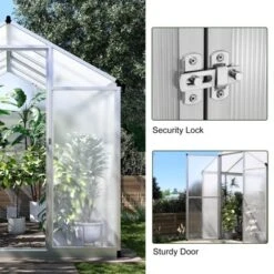 Walk-in Greenhouse Doors And Roof Windows Vent, Large Sun House For Garden Backyard Plant Garden Hot House 14 Walk-in Greenhouse Doors And Roof Windows Vent, Large Sun House For Garden Backyard Plant Garden Hot House -House Beautiful GUEST 4a41704a 32f8 446a 9499 7121b6f23a03